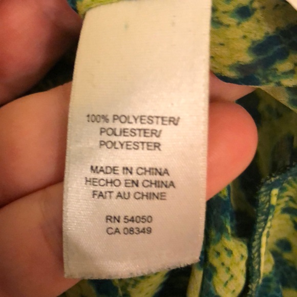 Rachel Roy , snake print blouse , size M . - Picture 5 of 6